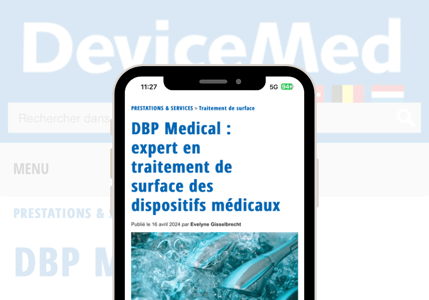 DBP MEDICAL mis en lumière dans DEVICEMED